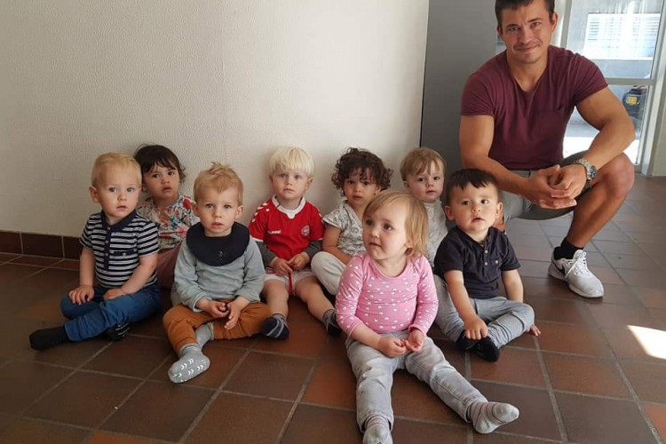 Stampe ved Pernille og Casper